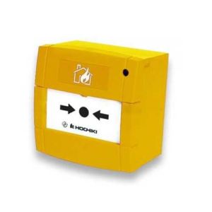 Buton de incendiu conventional cu cutie - galben, Hochiki CCP-Y 